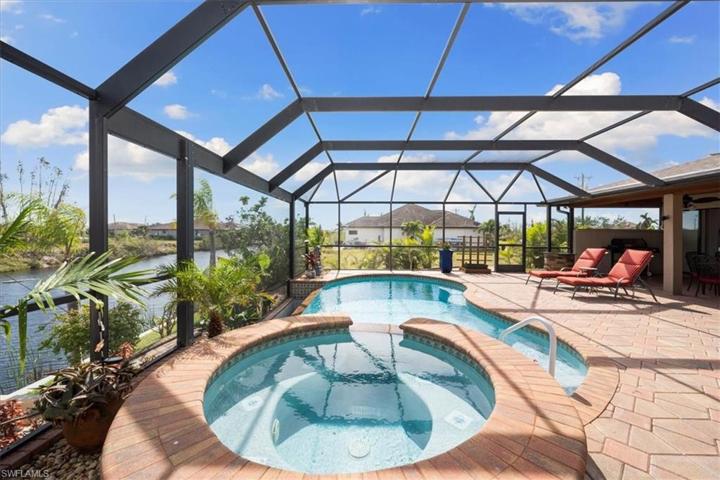 Upscale pool and hot tub located so its in sun year round! Pool has both solar and electric heat.