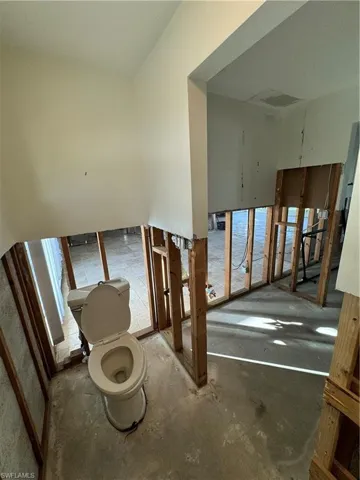 Vanity area to the right