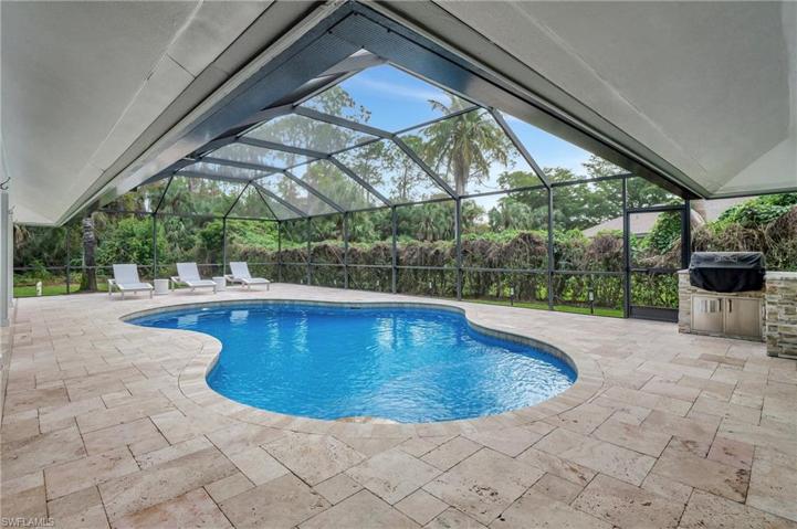 Electric Heated Refinished Pool with  Upgraded Hawaiian Blue Finish