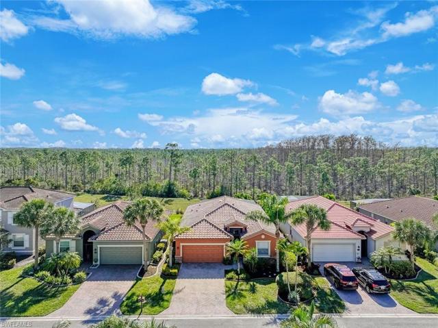 Aerial view of front of home.