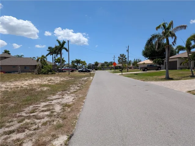 View of road with a residential view