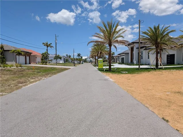 View of road with a residential view