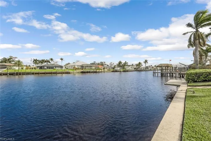 Water view of almost 200' wide Direct access canal to Gulf of Mexico