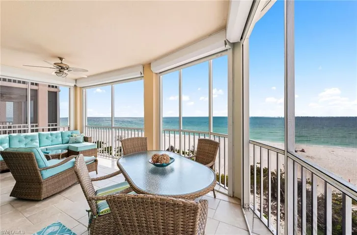 Wraparound balcony