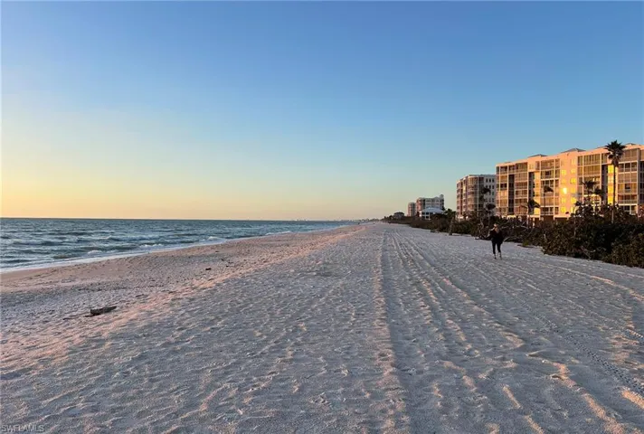 Beach at dusk
