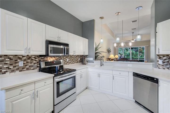Tile backsplash