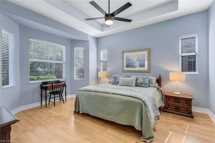 Primary bedroom - tray ceiling