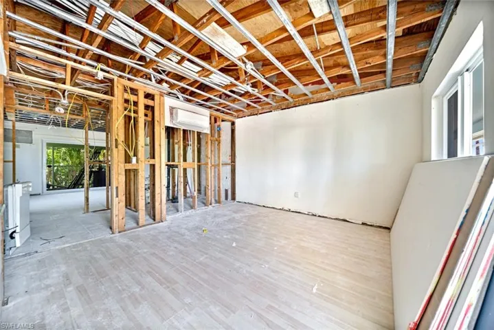 Miscellaneous room featuring light hardwood / wood-style floors