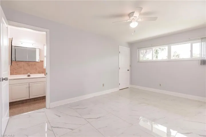 Primary bedroom with ensuite