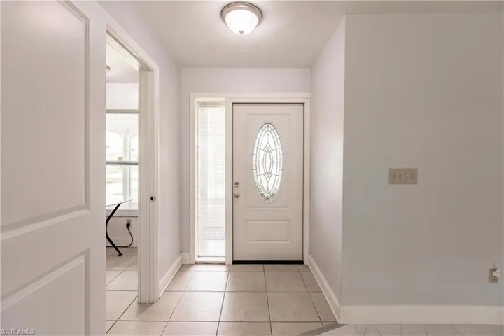 Foyer entrance