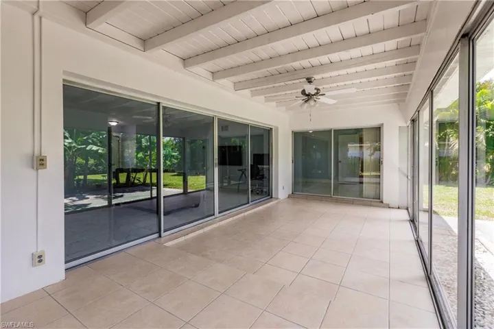 Look at this south facing sun room! Lots of sunlight and extra living space.