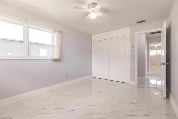 Bedroom 2, reach in closet