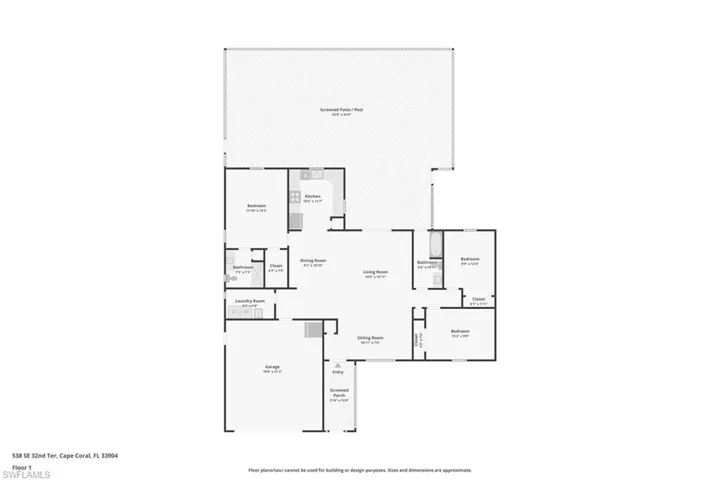 View of home floor plan