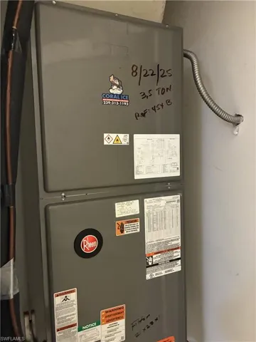 Brand new 3.5 ton AC installed 8/25/25