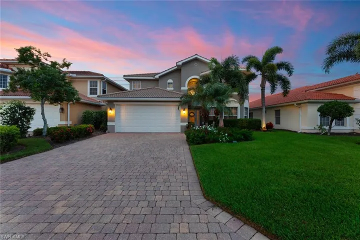 Sunset at 9310 La Bianco St