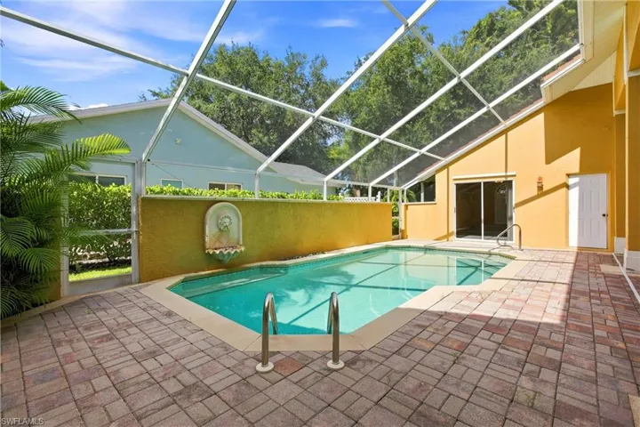 Courtyard pool