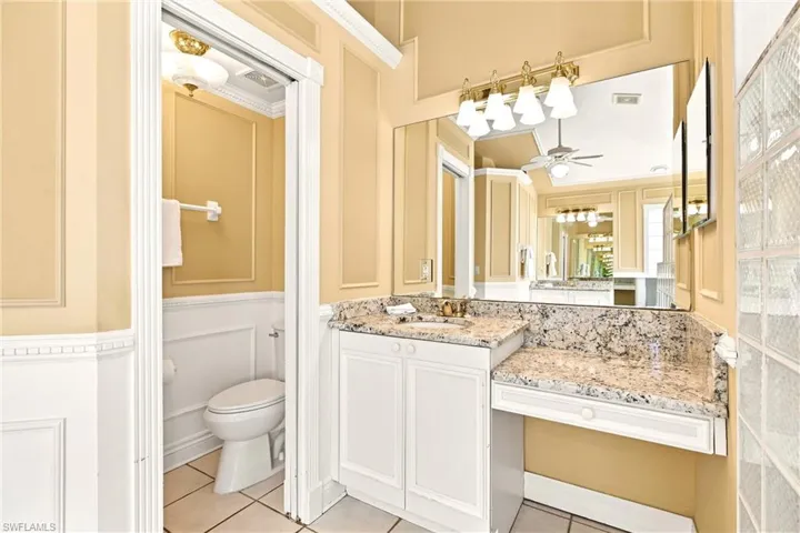 Master bathroom