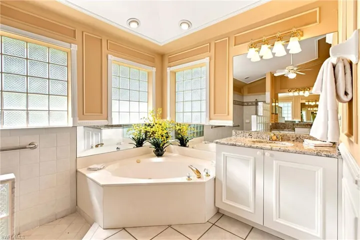 Master bathroom