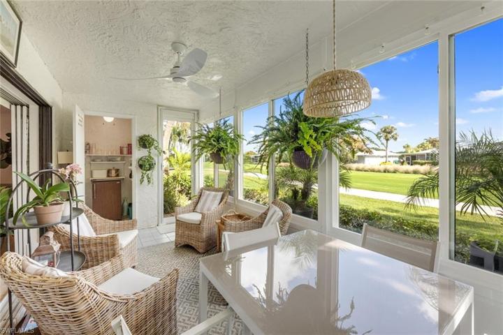 Glassed enclosed Lanai