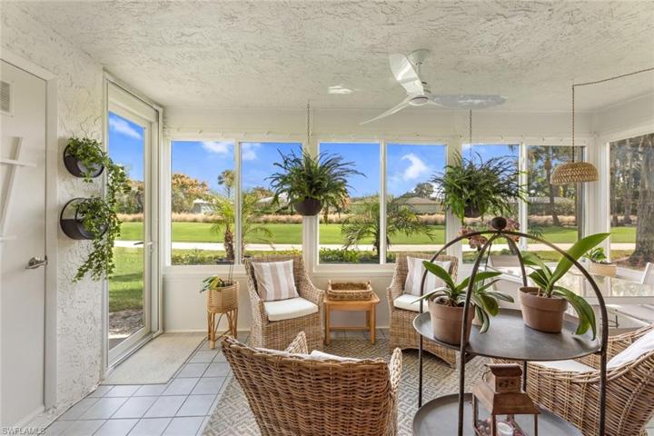 Glassed enclosed Lanai
