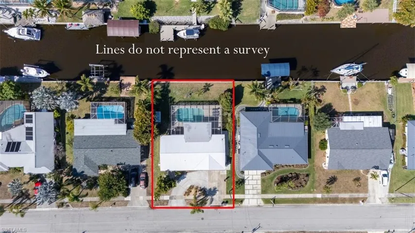 View of property location featuring property parcel outlined and a large body of water