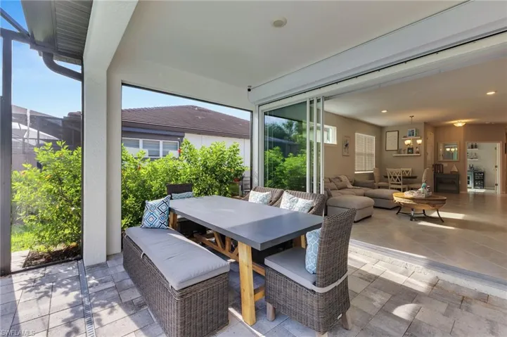 View of patio / terrace featuring outdoor dining area