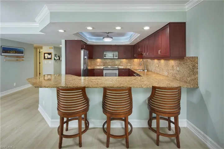 More than one chef can easily work in this kitchen!