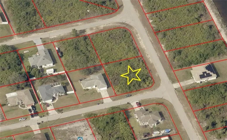 Map of property location with property boundaries highlighted
