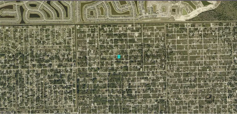 Aerial Map. Indicating the property's geographic location within the broader area