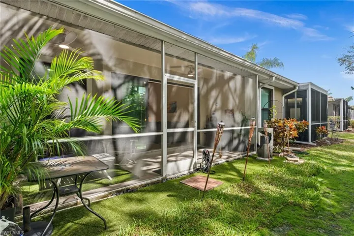 Exterior of lanai