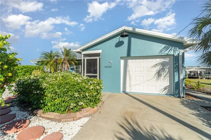 Driveway and garage