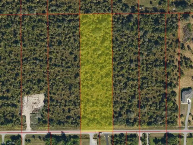 Aerial view of property's location featuring property boundaries highlighted