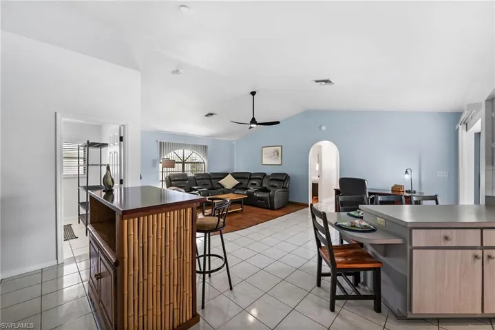 Kitchen~ family room~ bar~ walk-in pantry