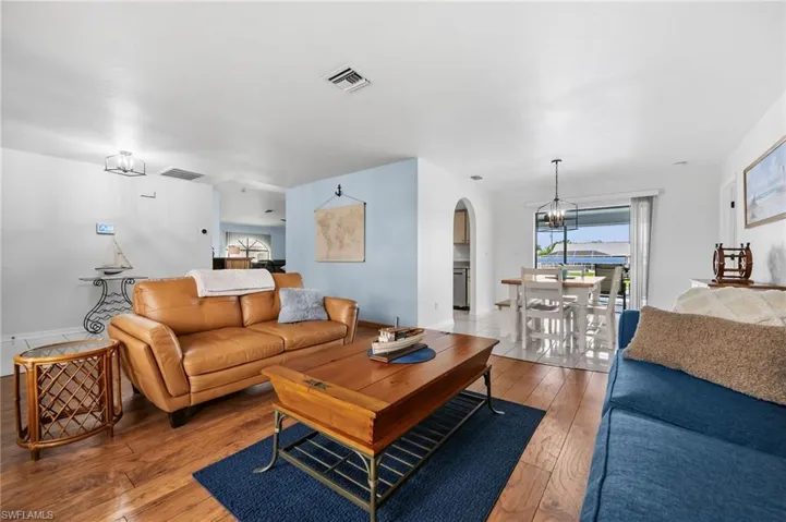 Living Room and dining room