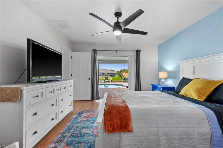Primary/ Master Bedroom with an amazing view.