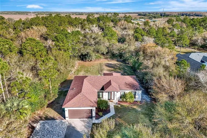 Aerial view of property and surrounding area