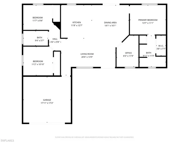View of floor plan / room layout