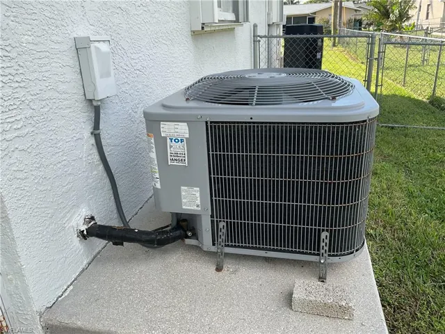 Exterior details featuring central air condition unit