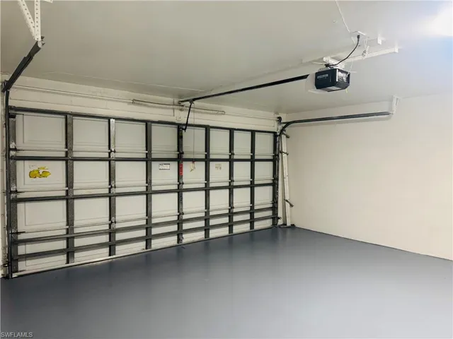 Immaculate 2 Car Garage with automatic garage door opener