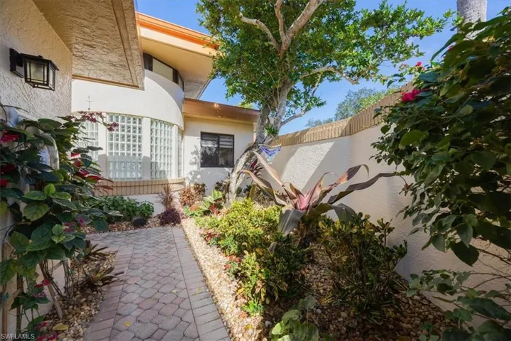 courtyard entry