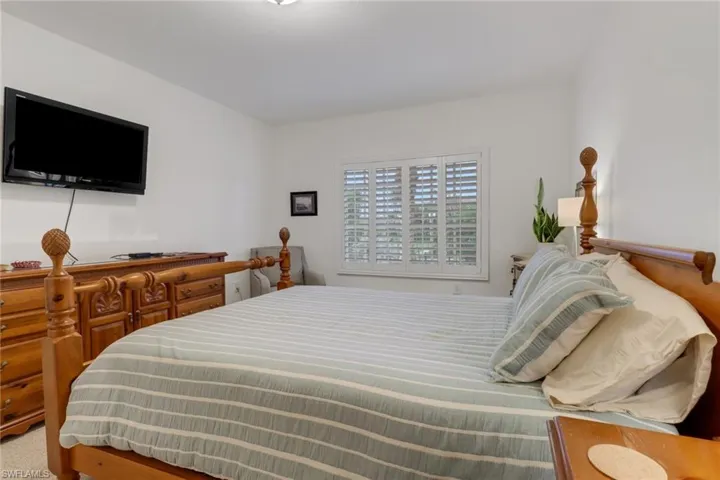 Bedroom featuring carpet floors