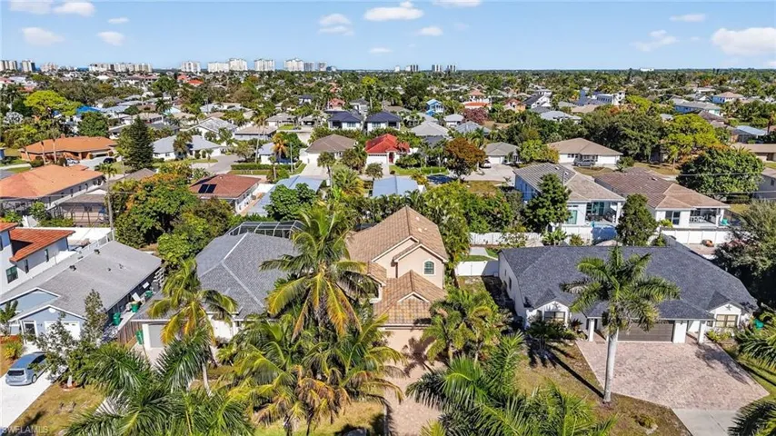 View of property location with skyline and nearby suburban area