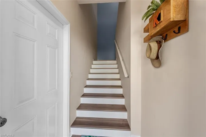 View of stairway