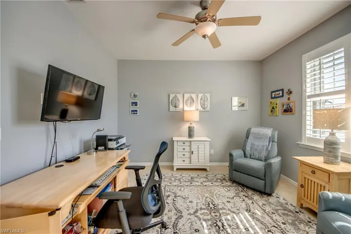 Private Office W/Glass, Double French Doors