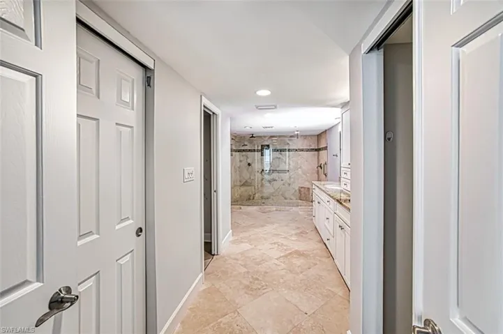 Entrance to primary bathroom