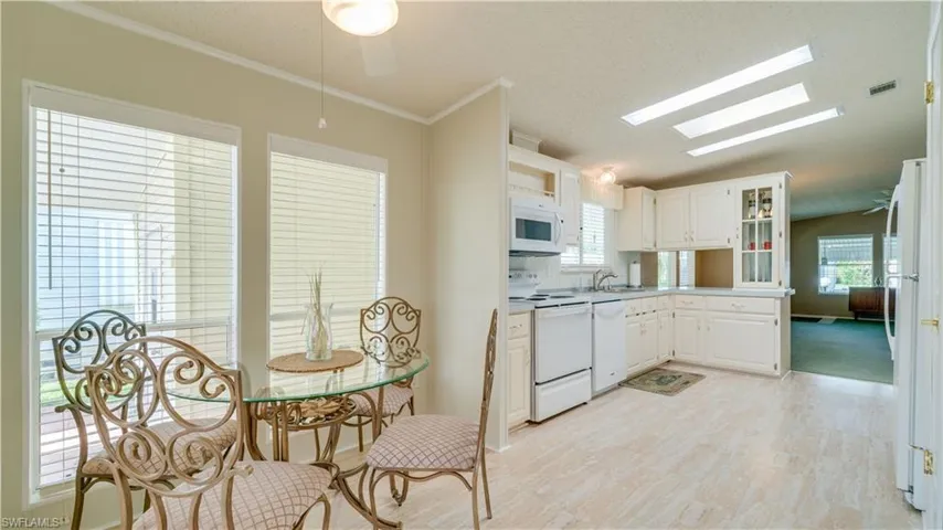 The kitchen offers ample space for your breakfast table. The inside laundry is located just off of the kitchen.