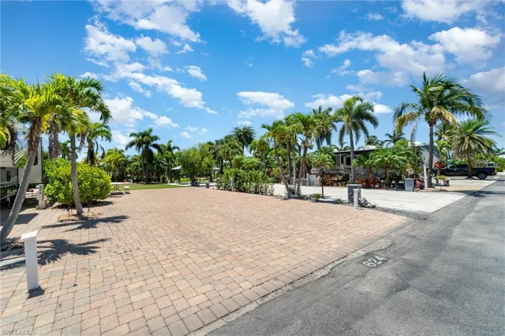 Paver drive area