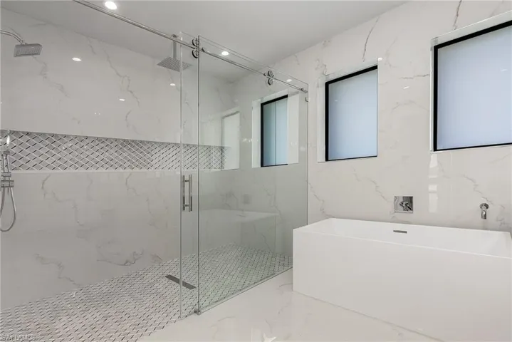 Beautiful and oversize shower