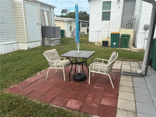 View of patio