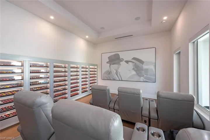 Home theater room
